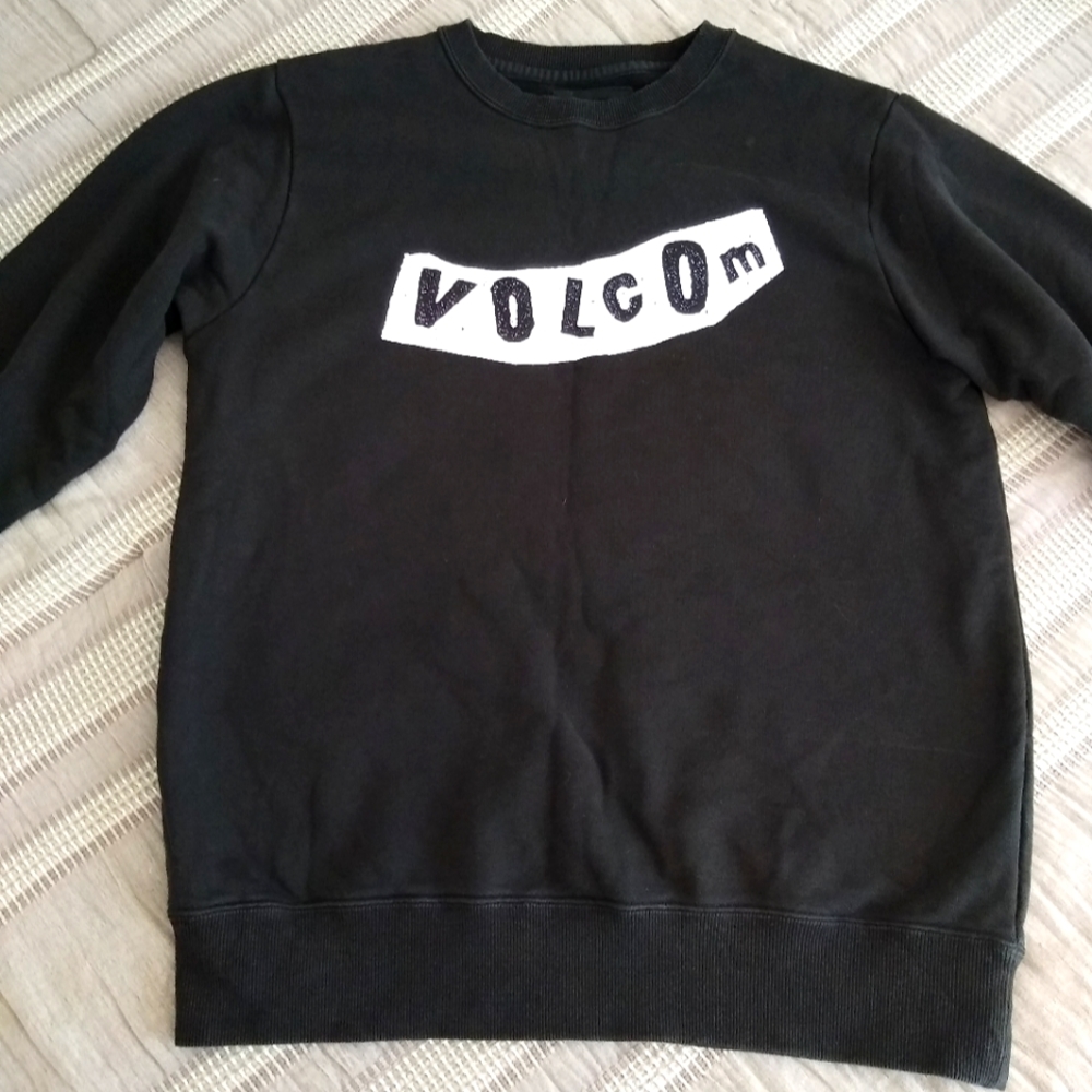Volcom large men's black sweatshirt